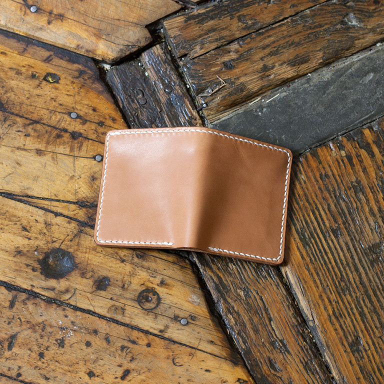Make A Leather BiFold Wallet Free PDF Template Build Along