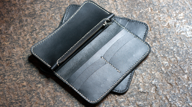 Leather Zipper Long Wallet Template - Build Along Tutorial | MAKESUPPLY