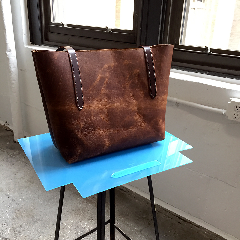 Leather Tote Template