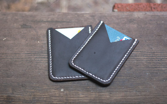 Make Leather Card Holder Tutorial Banner