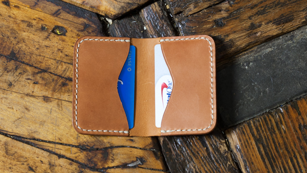 Make a Leather Card Holder - Free Template