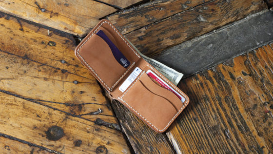 Leather Bi-Fold Wallet (Hidden Pockets) Template - Build Along Video ...