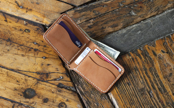 Make a Leather Bi-Fold Wallet - Template and Tutorial