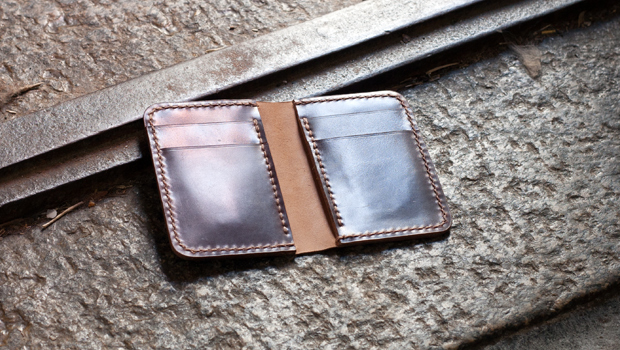 Leather Vertical Wallet Template Tutorial
