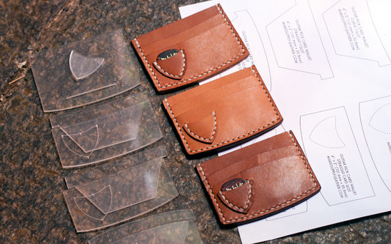 Make A Leather Guitar Pick Wallet