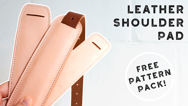 Make A Laced Leather Satchel - PATTERN